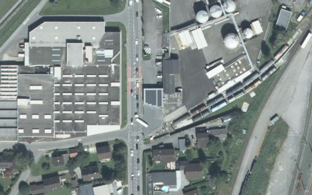 Luftbild von OMV - Lustenau Hagstraße 27