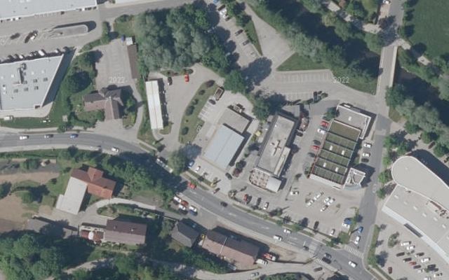 Luftbild von JET TANKSTELLE