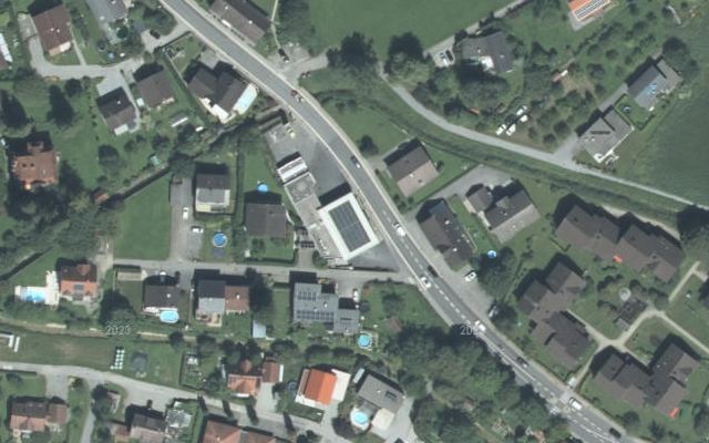 Luftbild von OMV - Wolfurt Dornbirner Straße 22