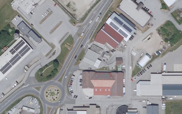 Luftbild von JET TANKSTELLE