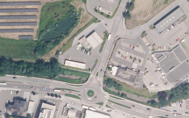Luftbild von JET TANKSTELLE
