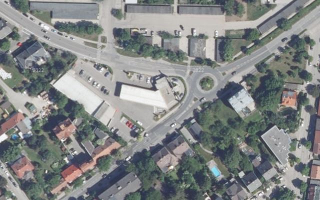Luftbild von JET TANKSTELLE