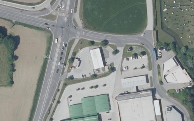 Luftbild von JET TANKSTELLE