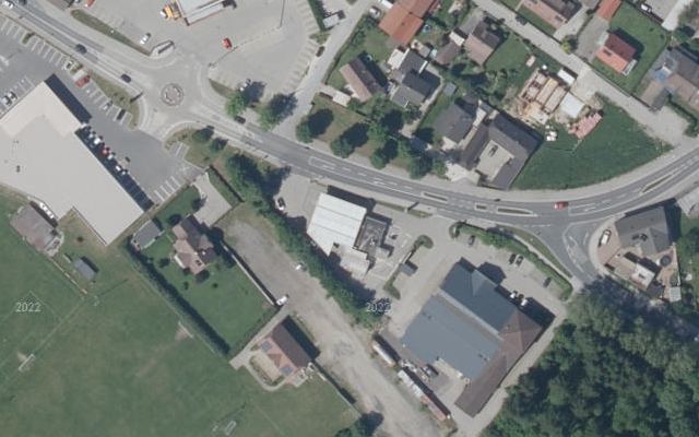 Luftbild von JET TANKSTELLE