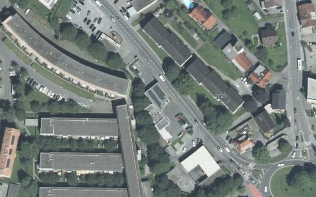 Luftbild von OMV - Lustenau Grindlstraße 14