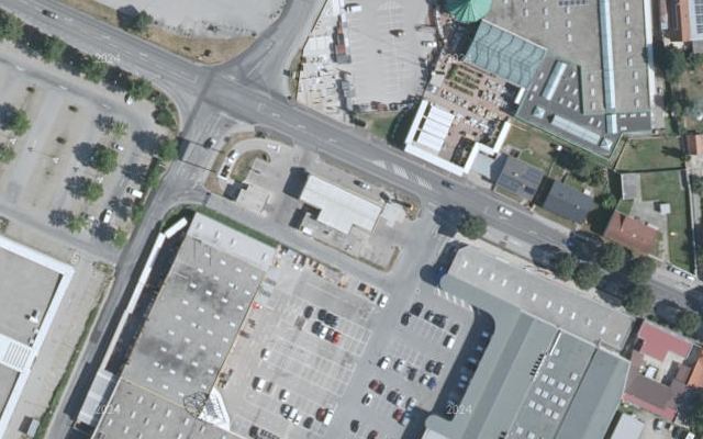 Luftbild von JET TANKSTELLE