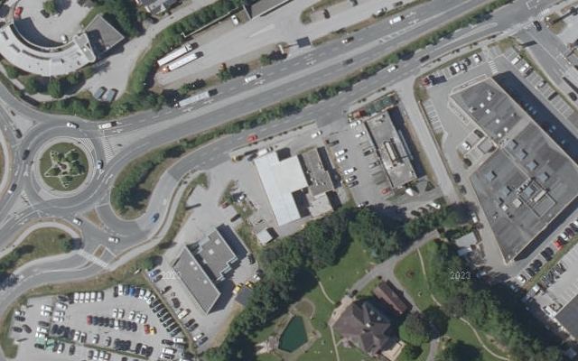 Luftbild von JET TANKSTELLE