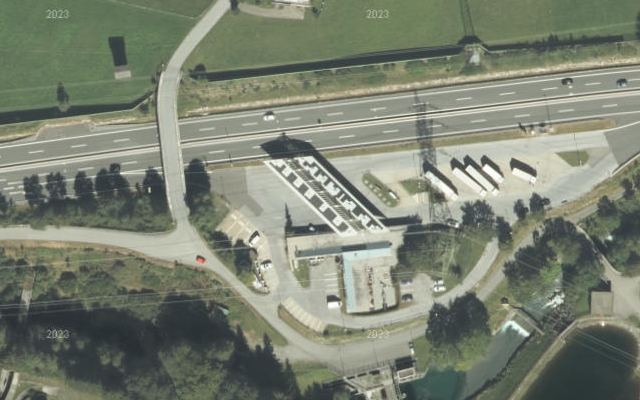 Luftbild von OMV - Klösterle Danöfen 126