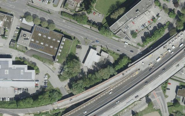 Luftbild von JET TANKSTELLE