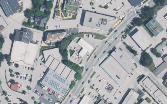 Luftbild von JET TANKSTELLE