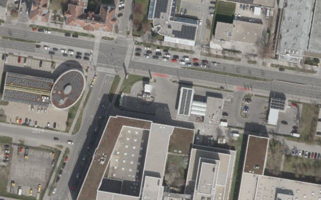 Luftbild von OMV - Wien Shuttleworthstraße 10