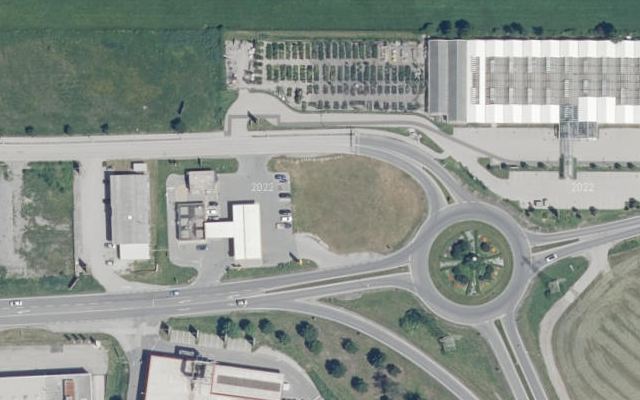 Luftbild von JET TANKSTELLE