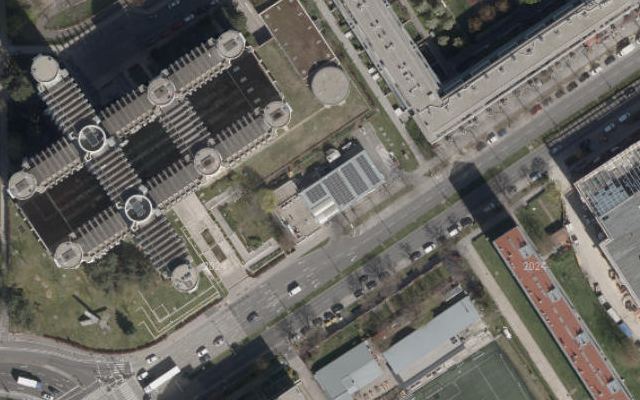 Luftbild von OMV - Wien Adalbert Stifter-Straße 67