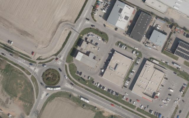 Luftbild von JET TANKSTELLE