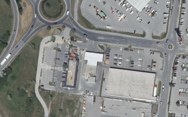 Luftbild von JET TANKSTELLE