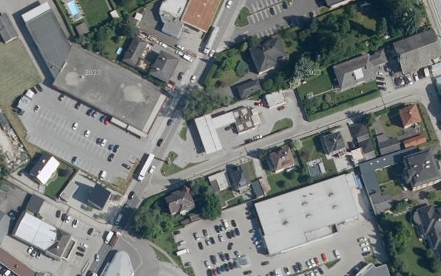 Luftbild von JET TANKSTELLE