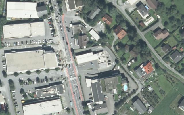 Luftbild von JET TANKSTELLE