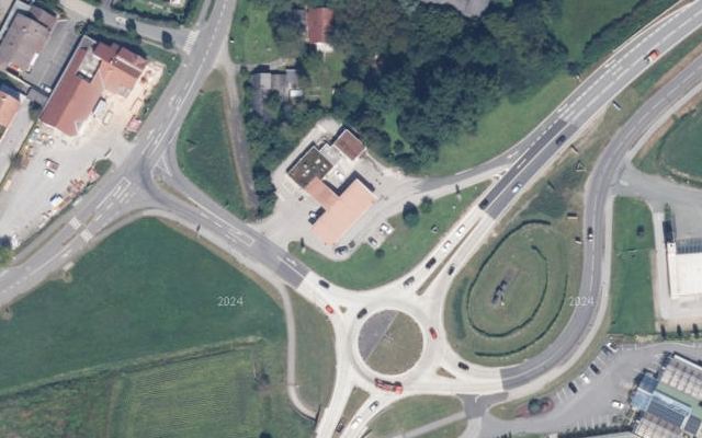 Luftbild von JET TANKSTELLE