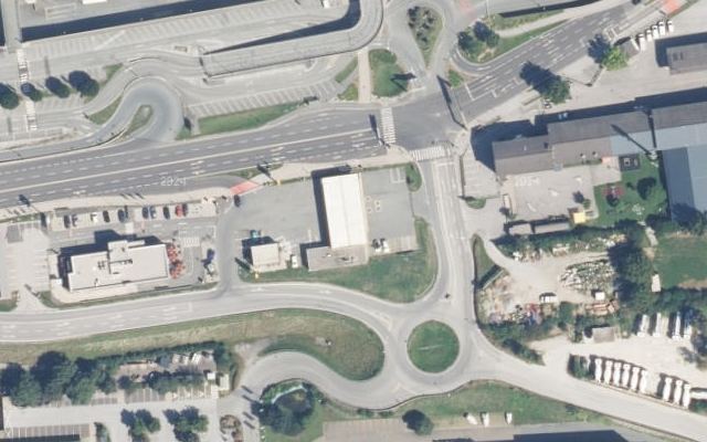 Luftbild von JET TANKSTELLE
