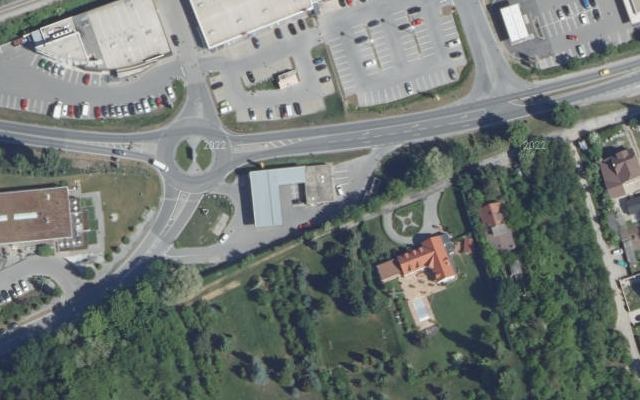 Luftbild von JET TANKSTELLE