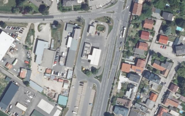 Luftbild von JET TANKSTELLE
