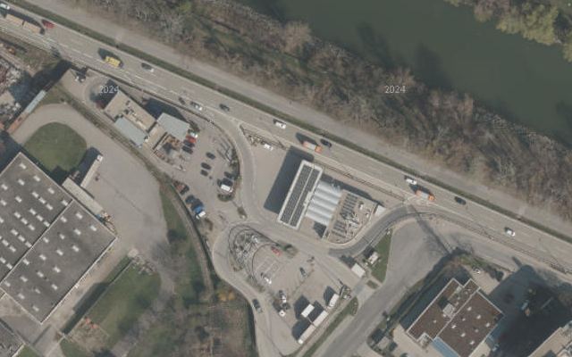 Luftbild von OMV - Wien 7. Haidequerstraße 2 KM 1,5