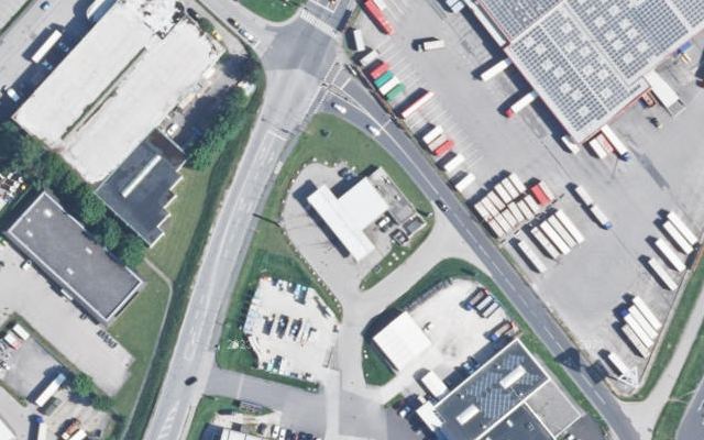 Luftbild von JET TANKSTELLE