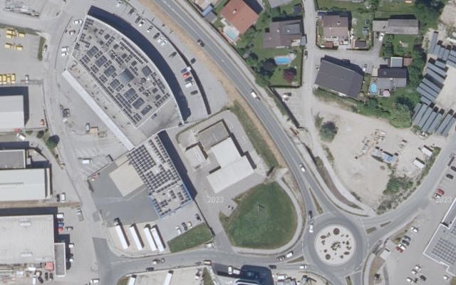 Luftbild von JET TANKSTELLE