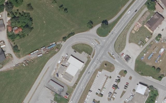 Luftbild von JET TANKSTELLE