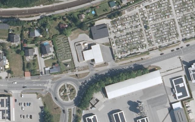 Luftbild von JET TANKSTELLE