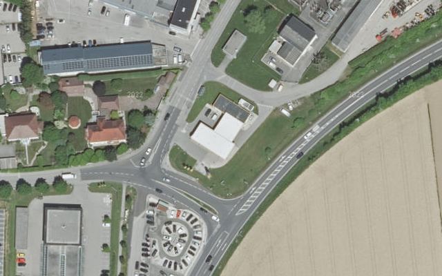 Luftbild von JET TANKSTELLE
