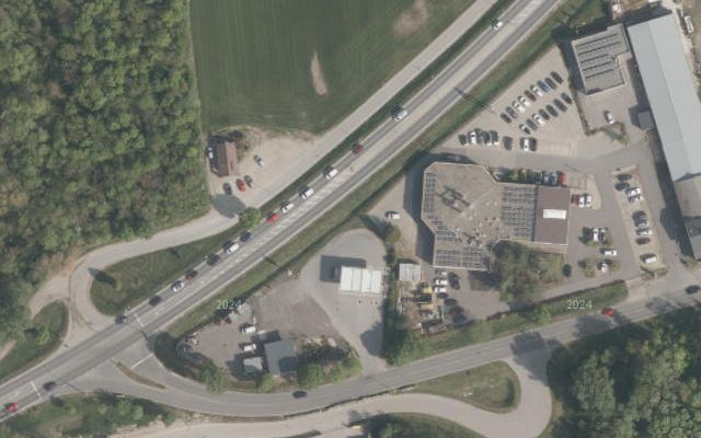 Luftbild von Treibstoffparadies