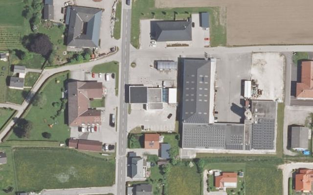 Luftbild von Tankstelle Riener GmbH