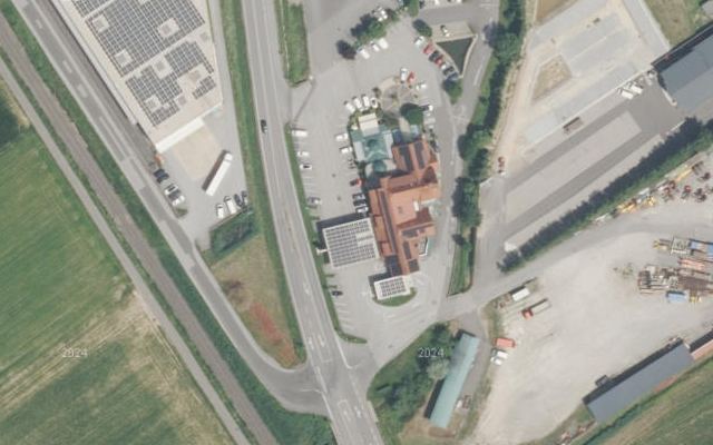Luftbild von BP Gleisdorf