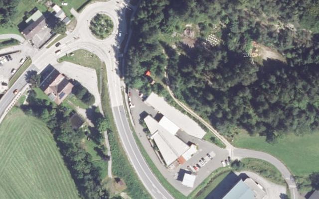 Luftbild von Landforst Mürzzuschlag