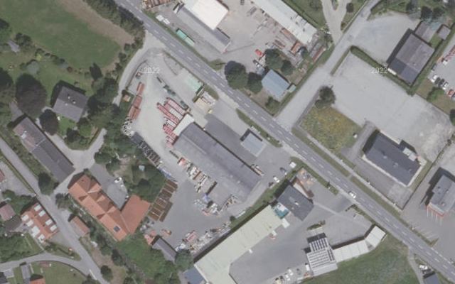 Luftbild von Landforst Scheifling