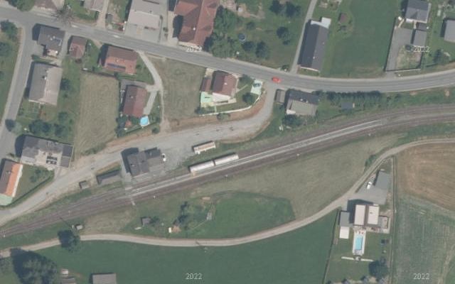 Luftbild von BP Tankstelle Brandner KG