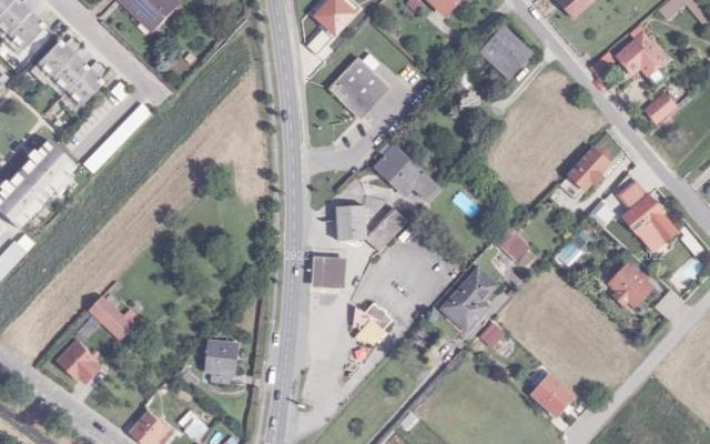 Luftbild von Genol-Lagerhaustankstelle - Oberpullendorf