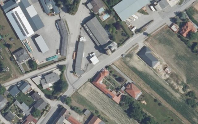 Luftbild von GENOL-Lagerhaustankstelle - Stöttera
