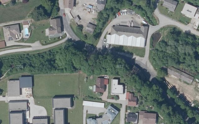 Luftbild von Unser Lagerhaus Tankstelle