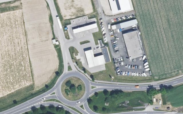 Luftbild von JET TANKSTELLE