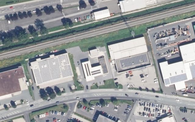 Luftbild von JET TANKSTELLE
