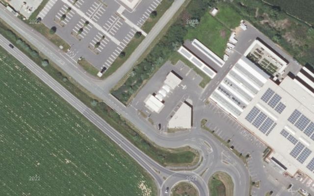 Luftbild von Teubl Baustoffe HandelsgesmbH / Autowascharena Fürstenfeld