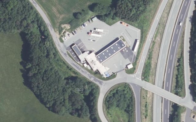 Luftbild von BP Schäffern