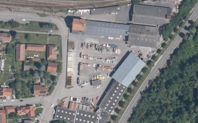 Luftbild von Genol
