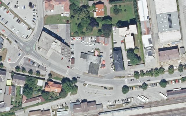 Luftbild von  AVIA Xpress (Automaten-Tankstelle)