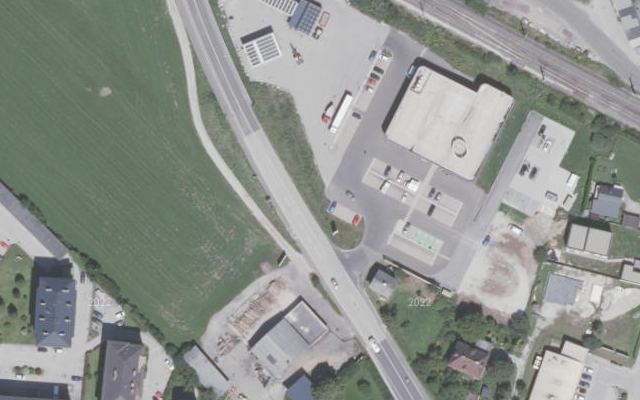 Luftbild von Seebacher Tank- u. Waschcenter