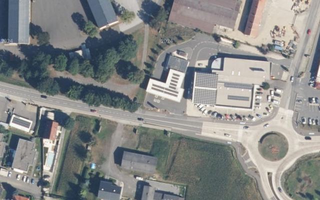 Luftbild von JET TANKSTELLE