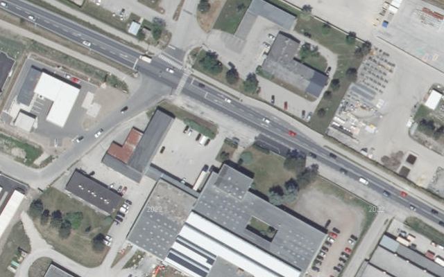 Luftbild von JET TANKSTELLE