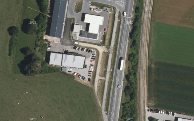 Luftbild von JET TANKSTELLE